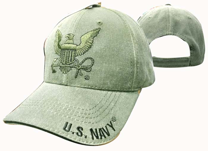 CAP602SG Navy Eagle Anchor OD CAP