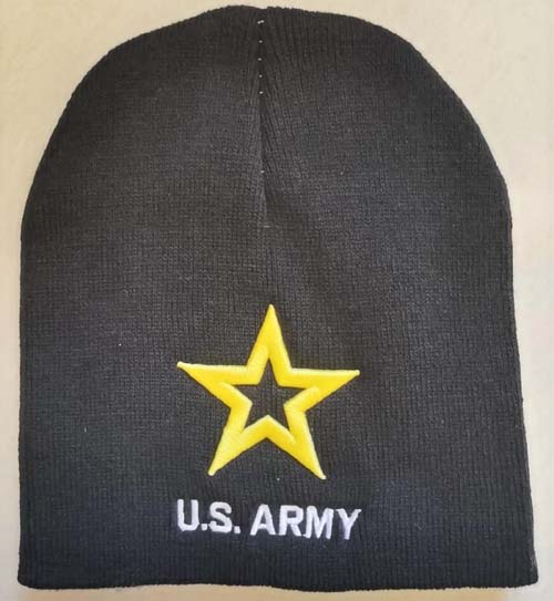 WIN501S Army Gold Star Beanie