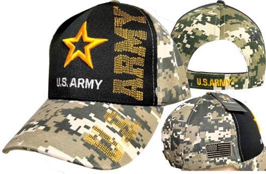 CAP501K US Army Logo FLAG Cap