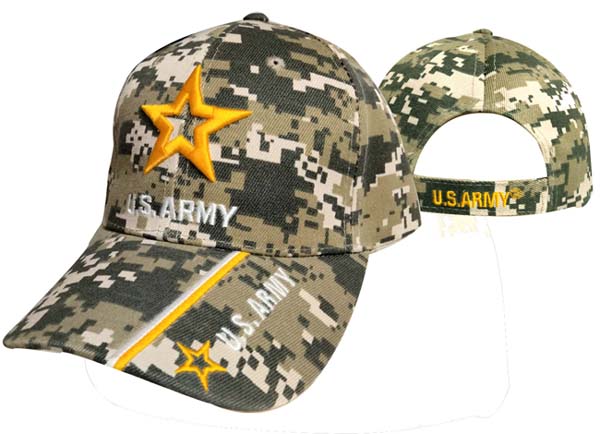 CAP501LC ARMY Star w/ US Army Bill CAP Camo