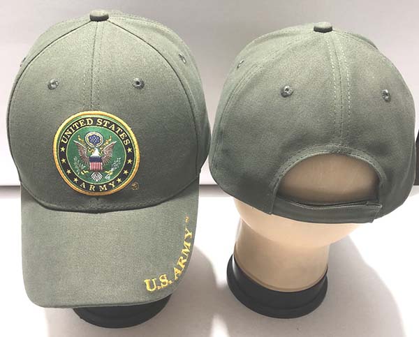 G1100 US Army Emblem CAP OD