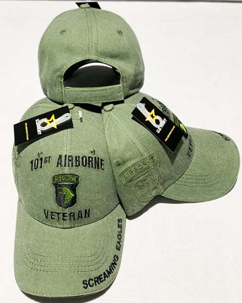 CAP626V 101st Airborne Vet w/ Shadow CAP OD