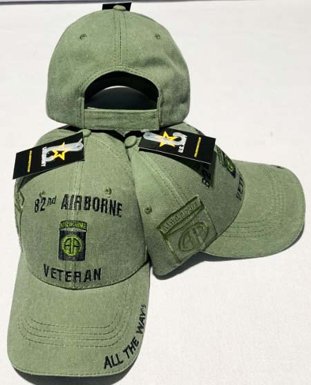 CAP627V 82nd Airborne Vet w/ Shadow CAP OD