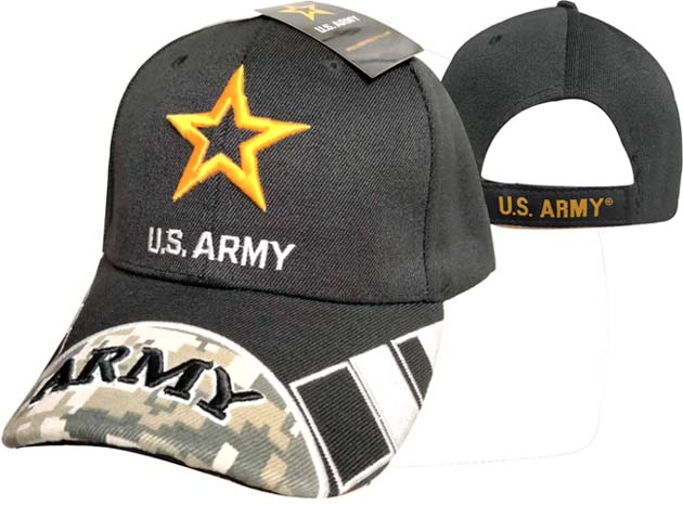 CAP501U Army Logo w/ Army on Bill Cap