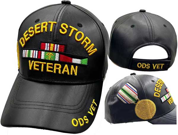 CAP783AP Desert Storm Vet w/ Medal on Side Cap