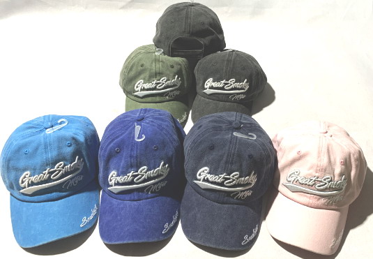 CAP950Q Great Smoky Mtns Script Cap 6C