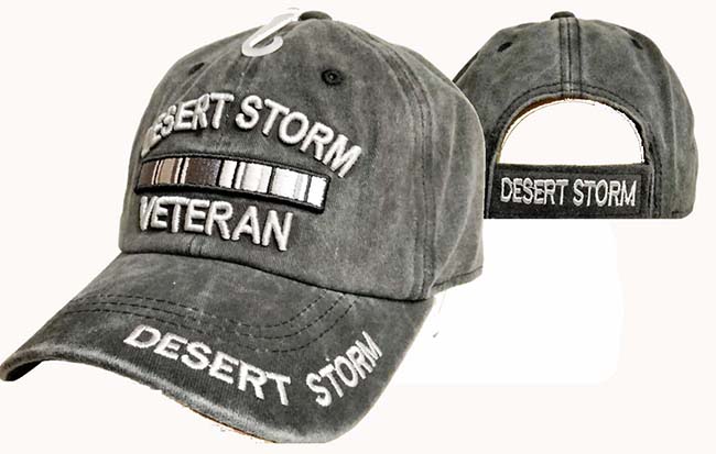 CAP508B  DESERT STORM VETERAN Svc Ribbon Cap