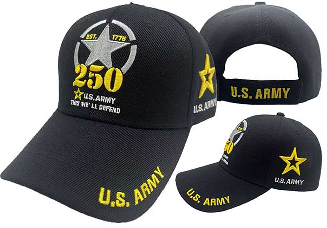 CAP250A ARMY 250th Birthday CAP