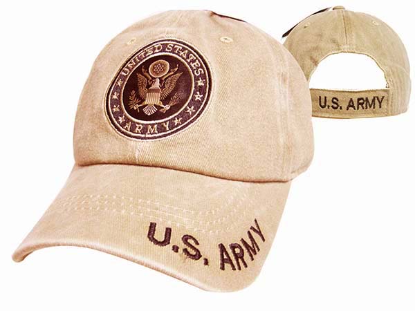 CAP504AK** ARMY Emblem CAP Subdue Khaki