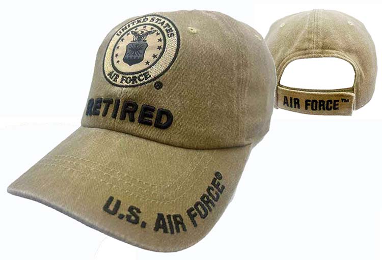 CAP522CK** AF Emblem Retired Cap Subdue Khaki