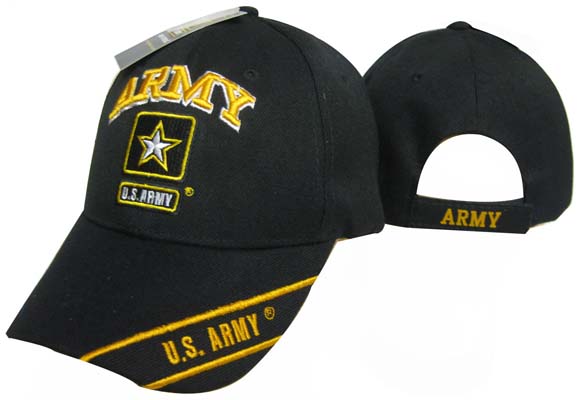 CAP601T ARMY & Army GOLD Star Cap