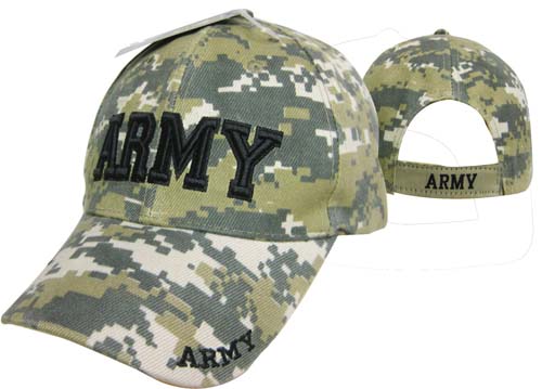 CAP601DC ARMY Cap ACU Camo