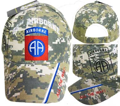 CAP627C 82nd Airborne Division Cap ACU CAMO
