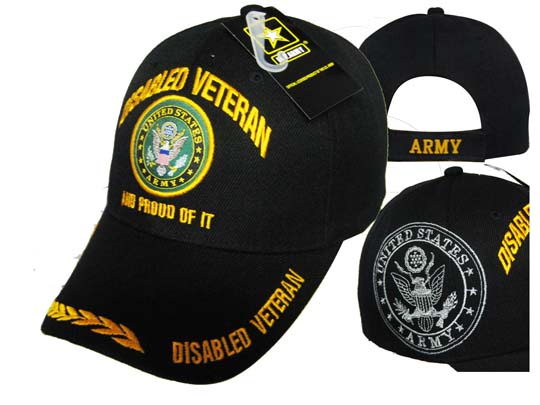 CAP591F Disable Army Vet Cap