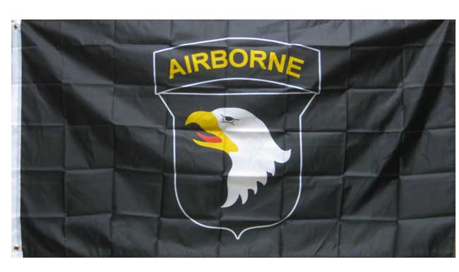 FLG626 101 Airborne Flag 3x5'