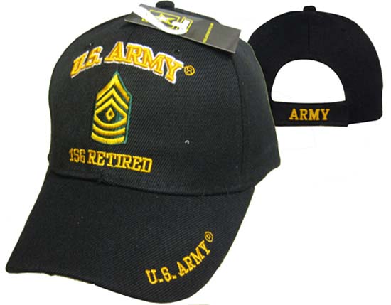 CAP560E Army 1SG Retired Cap
