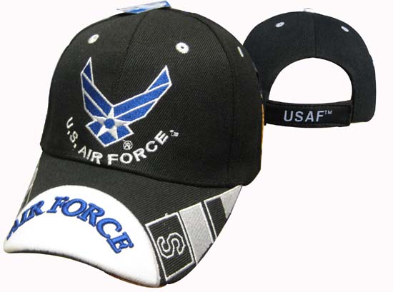 CAP603UB AF Wings w/ Air Force Bill Cap Bk