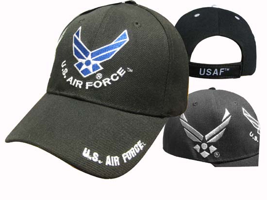 CAP603SBB AF Logo w/ Shadow CAP Bk