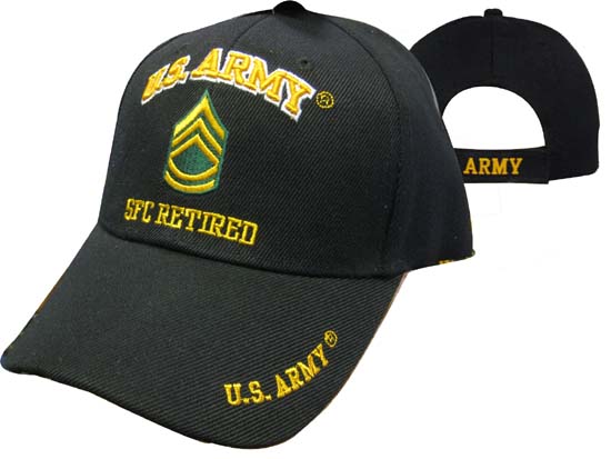 CAP560C Army SFC Retired Cap
