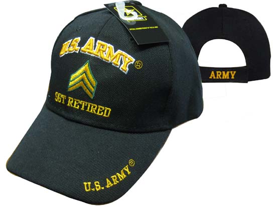 CAP560A Army SGT Retired Cap