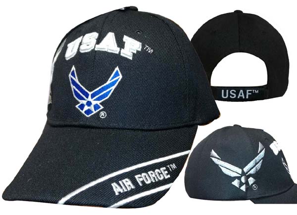CAP603TBB USAF & AF Wings Cap