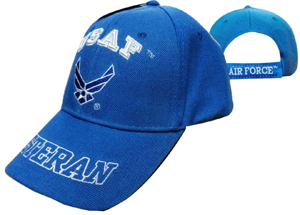 CAP593EA USAF & AF Wings  Vet Cap