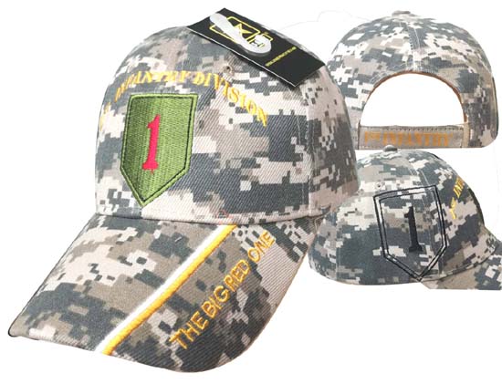 CAP619C 1st Infantry Div CAP Camo