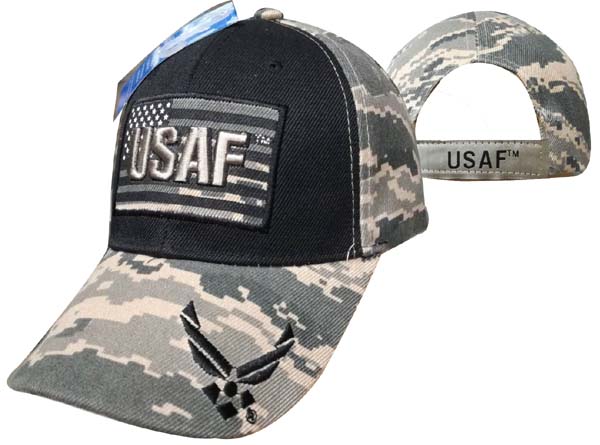 CAP603FA USAF atop of Flag Cap AF/camo