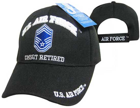 CAP540A AF CMSGT Retired CAP Bk