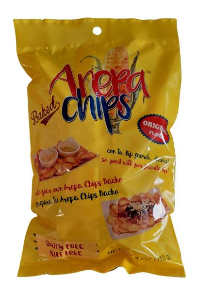 NEW AREPA CHIPS BOX OF 24 / 4 OZ