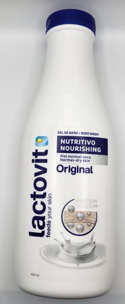 LACTOVIT BATH GEL 600 ML