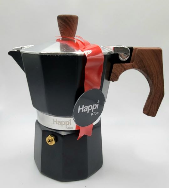 HAPPIKLOC ALUM BLACK COFFEE MAKER 3CUP
