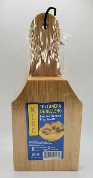 KLOC BAMBOO PLANTAIN PRESS / TOSTONERA DE RELLENO