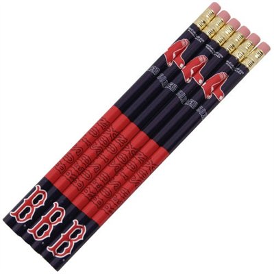 BOSTON RED SOX 6 PACK PENCILS