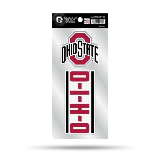 OHIO STATE DOUBLE UP DECALS BY RICO