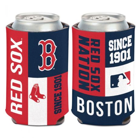 BOSTON RED SOX COLOR BLOCK CAN HOLDER