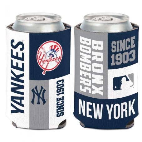 NEW YORK YANKEES COLOR BLOCK CAN HOLDER