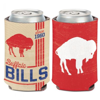 BUFFALO BILLS CAN COOLIE  THROWBACK CAN HOLDER RETRO