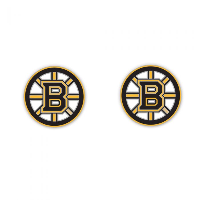 Boston Bruins Post Earrings