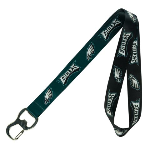 Philadelphia Eagles Ombre Lanyard bottle opener keychain