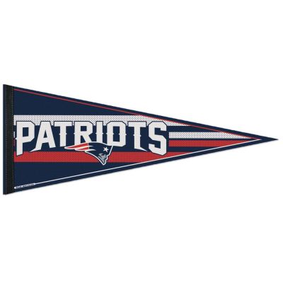 New England Patriots 12 x 30 Carded Pennant