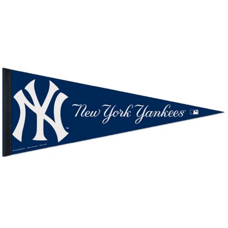 New York Yankees Navy Pennant 12 x 20 inches