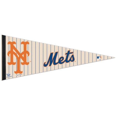 NEW York Mets Carded Pennant 12 x 30 inches