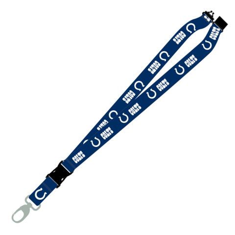 Indianapolis Colts Blue Lanyard Keychain