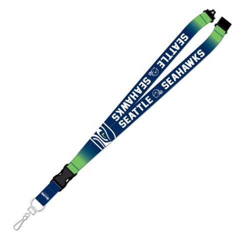 Seattle Seahawks Crossover Lanyard