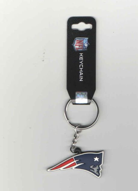 NEW England Patriots PVC Keychain from PSG