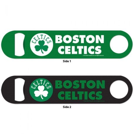 Boston Celtics 2 Color Metal Bartender Opener