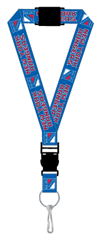 NEW YORK RANGERS BLUE LANYARD FROM AMINCO