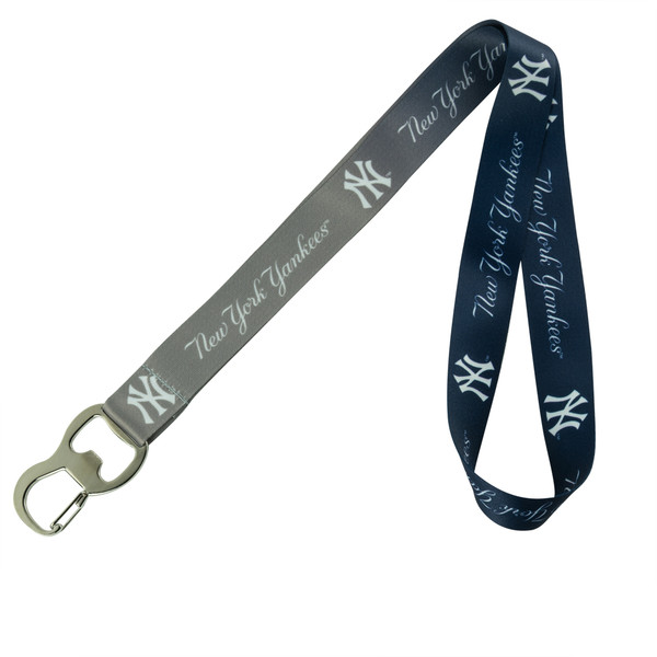 NEW York Yankees Ombre bottle opener lanyard