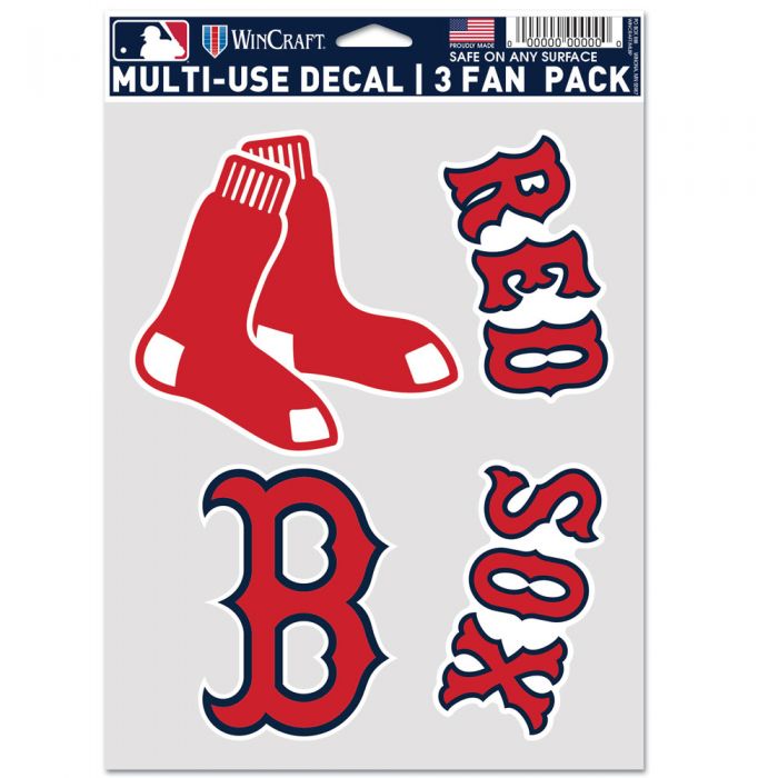 BOSTON RED SOX MULTI USE 3 FAN PACK